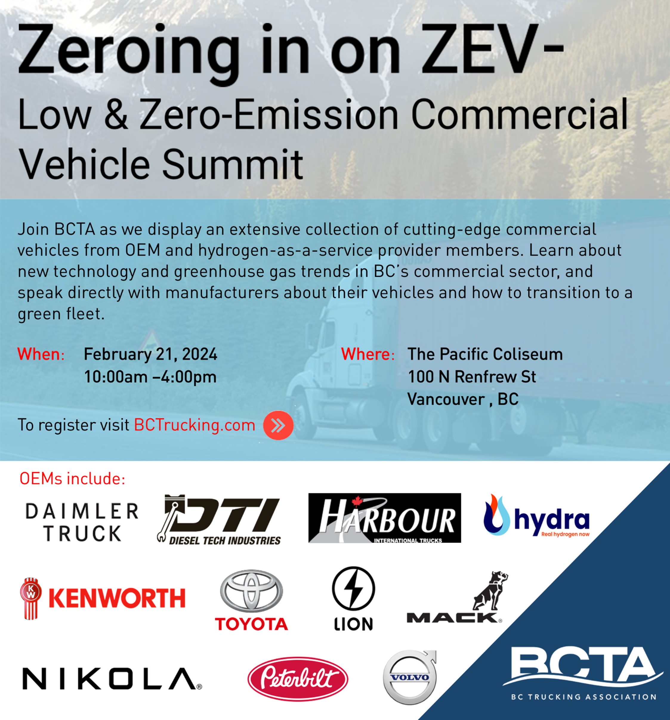 BCTA's Zeroing in on ZEV Feb 2024