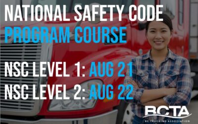 Master the National Safety Code with BCTA’s NSC Program Course