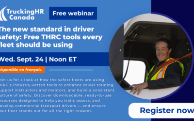 Upcoming Webinar: Strengthening Driver Training with THRC Resources